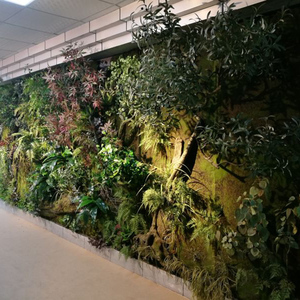 艺术简约植物墙