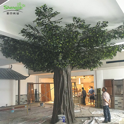 包柱仿真榕樹