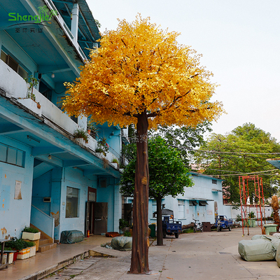 8米高金色仿真榕樹