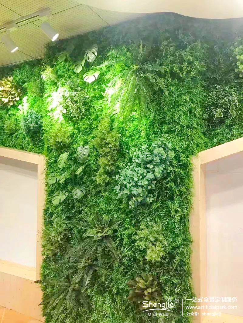 立体仿真植物墙装饰