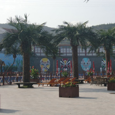 太原鳳凰山莊仿真海藻樹