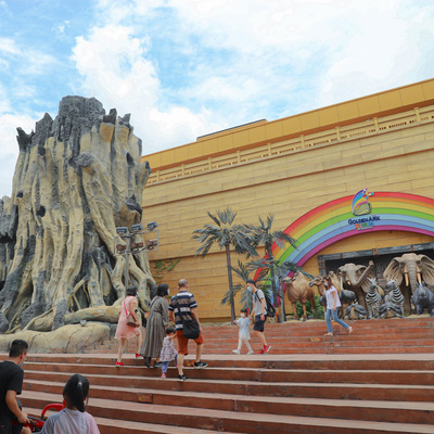 廣州市安華匯歡樂舟主題樂園景觀園林打造