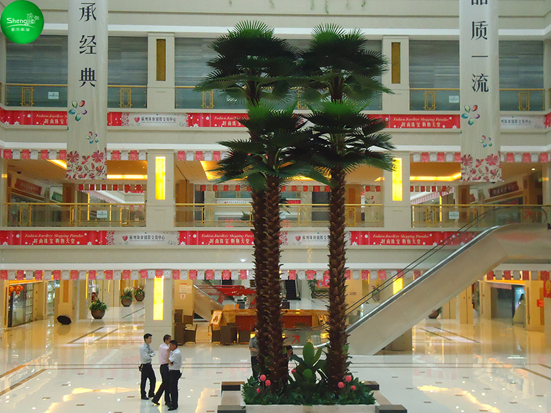仿真棕榈树造景 仿真棕榈树造景