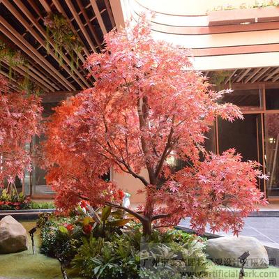 仿真楓樹室內(nèi)景觀