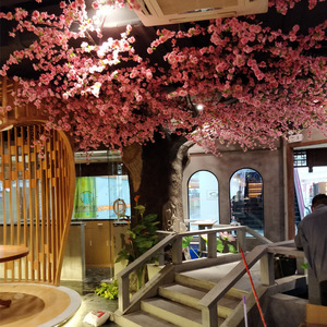 大型仿真櫻花樹裝飾效果圖