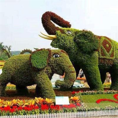 綠雕仿真動(dòng)物_大象