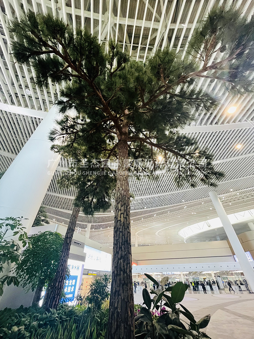山东青岛胶东国际机场仿真树、仿真植物园林造景08.jpg