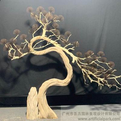 仿真松樹(shù)盆景圖片