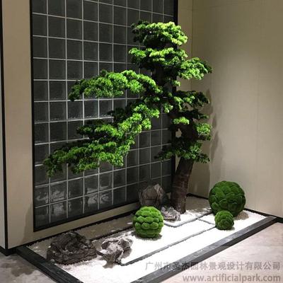 仿真松樹(shù)造景