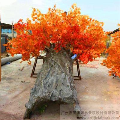 仿真紅楓樹,仿真包柱樹