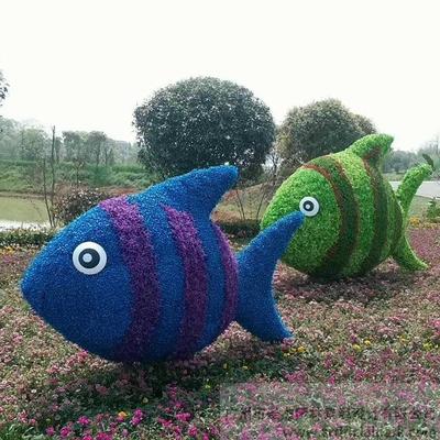 仿真動(dòng)物綠雕