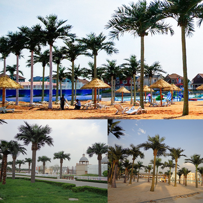 北京潤(rùn)正莊園仿真椰子樹(shù)、海藻樹(shù)造景